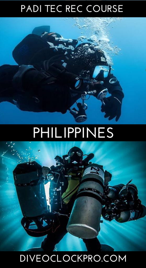 Tech Course PADI TEC REC courses Anilao Philippines